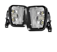 AJOHBM LED Fog Lamp Daytime Running Lights For Dodge For Ram 1500 2013 2014 2015 2016 2017 2018 DRL Turn Signal White Yellow(Fog DRL Turn Signal)