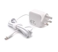 AJP 67W GaN USB C Fast Charger for ASUS EXPERTBOOK B1 B1403, B1403C, B1403CTA, B1403CTA-E316256-CA, B1403CTA-S, B1403CTA-XH14, B1403CTA-XS14, B1503CVA-P516256-CA UK Wall Plug TYPE C Power Adapter