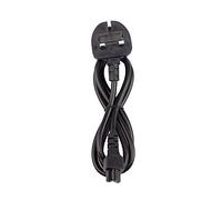 AJP® New 1 METER MAINS POWER CORD CLOVER LEAF LEAD CABLE UK 3-PIN PLUG REPLACEMENT FOR DELL LAPTOP CHARGER ADAPTER ADAPTOR 12 Months Waranty UK Quick Dispatch