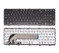 AJParts New Replacement Laptop Keyboard For HP Probook 450 470 G0 G1 G2 455 G1 G2 727682-031 721953-031 639396-031 Black With Frame UK Layout Quick Shipping