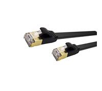 AJPARTS UK New CAT7 Ethernet Cable Flat Gigabit Lan Network Cable High-Speed RJ45 Patch Cord 600Mhz/s STP For Switch, Router, Modem, Smart TV, PC Faster than Cat5e/Cat6 Network 7.5M 24.60 Feet