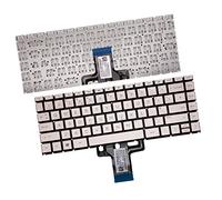 AJPARTS UK New Compatible with HP Pavilion 14-CE0000NO Laptop Notebook Backlit Backlight UK Layout English Keyboard QWERTY without Frame Gold UK Quick Dispatch