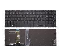 AJPARTS UK New Laptop Keyboard for HP ProBook 450 G8 455 G8 650 G8, 450 G8 455 G8 650 G8, 450 G9 455 G9 Backlit UK Layout English Keyboard QWERTY without Frame