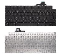 AJPARTS UK New Laptop Keyboard for Mac book Air A2681 13" EMC: 4074 Year: 2022 Non-Backlit UK Layout English QWERTY Keyboard BLACK without Frame