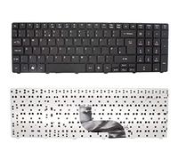 AJPARTS UK New Replacement For Acer ASPIRE 5741G-354G50MN, ASPIRE 5741-6823, ASPIRE 5741-7840, ASPIRE 5741-7991, Laptop Non-Backlit English Keyboard UK Layout with Frame Black