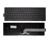 AJPARTS UK New UK Layout Keyboard for Dell Inspiron 15 3558, 15 3543, 15 3565, 15 5548, 15 5542, 15 5552, 15-7557, 15 7559, 15-7000 Laptop Non-Backlit English Keyboard QWERTY with Frame
