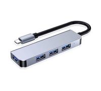 AJPARTS UK USB C Hub 4 Port USB 3.0 Adapter for Mac book, for Dell, HP, for Lenovo Laptop, IPAD Pro, for Samsung Galaxy Tab, for Google Pixel Smartphones