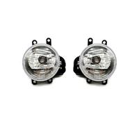 AJQBRMB Car Fog Light Assemblies Car LED Front Bumper Fog Lights For Toyota For VOXY R80 2018 2019 2020 2021 Chrome Trim Harness Wiring Cover Grille Lamp