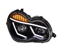 AJQBRMB Car Front Headlight Blister For BENZ W203 2000 2001 2002 2003 2004 2005 2006 Car Headlights LED Front Light Headlights Fog Brake Turn Signal Car Accessories