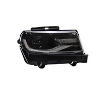 AJQBRMB Car Front Headlight Blister For Chevrolet For Camaro 2014 2015 Headlights DRL Turn Signal High Beam Angel Eye Projector Lens Head Lamp LED Headlight