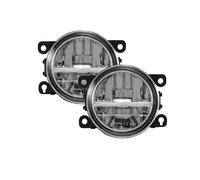 AJQBRMB Car Front Headlight Blister For Fiesta For Focus For Transit For Fusion MK2 MK3 C-Max 2005 2006 2007-2011 90mm Front Fog Light DRL Driving Lamps