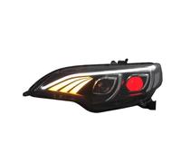 AJQBRMB Car Front Headlight Blister For Jazz For Fit 2014 2015 2016 2017 2018 2019 Headlights DRL Turn Signal High Beam Angel Eye Projector Lens Head Lamp LED Headlight