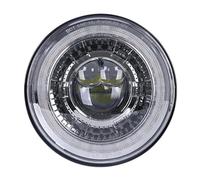 AJQBRMB Car Front Headlight Blister For Land For Rover 90/110 1983 1984 1985 1986 1987 1988 1989 1990 1991 Car LED Headlight 4x4 7inch H4 Headlights Angel Eyes