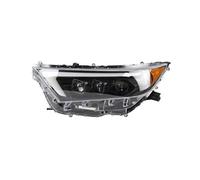 AJQBRMB Headlamps Car Front Lamps For Toyota For RAV4 2020 2021 2022 2023 2024 2025 LED Auto Headlights Assembly Upgrade Three Projector Lens Design Tool Headlight(For led upgrade)