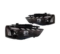 AJQBRMB Headlamps Car Lights For A5 2008 2009 2010 2011 2012 2013 2014 2015 2016 LED Headlight Projector Lens Animation DRL Dynamic Signal Reverese Accessories Headlight