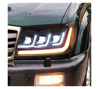 AJQBRMB Headlamps For Toyota For Land For Cruiser LC100 1998-2007 Car Front Lamps Auto Headlights Assembly Upgrade LED Projector 3 Lens Tool Accessories Headlight