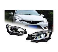 AJQBRMB Headlamps For Toyota For Reiz For Mark X 2013-2017 Head Lamp Headlights DRL Turn Signal High Beam Angel Eye Projector Lens LED Headlight Headlight