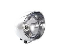 AJQBRMB Motorbike Spotlights For 12v 35w Motorcycle Front Bullet Headlight Low High Beam HeadLamp Headlight(Short Wire)