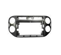 AJQBRMB Radio Fascia Panel Frame 2 Din 9 INCH For VW For Tiguan 2010-2015 Android Player Adapter Cover Stereo Panel Beze Radio Fascia Dash Kit