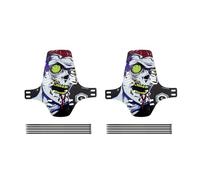 AJTUTUS 2pcs Commuters Bike Mudguards Outdoor Cycling Various | Road Mountain Bike Wheel Accessories, Thickened Mud Guards for Reducing Winds Resistances and Protecting Splashes