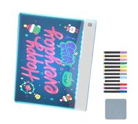 AJTUTUS Bright LED Writing Board Educational Toy 35cm by 25cm Perfect for Creative Minds Educational Light Up Toy