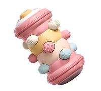 AJTUTUS Roll Along Shaker Playset with Multiple Textures, A