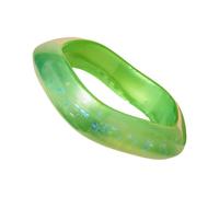 AJTUTUS Unique Artistic Resin Bangle Distinctive Irregular Shape Striking Jewelry Stylish Her Eye Catching Wristwear