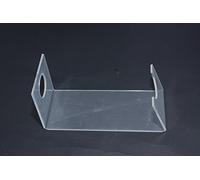 aJudaica Acrylic (Lucite) Shofar Stand for Ram's Horn Shofars up to Size 15"