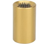 AJUNJIIL Billiard Cue Tip Shaper, Scuffer Tool for Pool Stick End, 2 in 1 Billiard Accessory for Pool Table, Professional Shaper and Scuffer Tool for Billiards (Yellow)