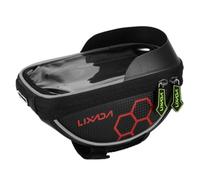 AJUNJIIL Cycling Bag, For Lixada, Top Tube Handlebar Bag, Touchscreen Cell Phone Mount Holder, Road Bike Front Frame Bag, Durable Material, Easy Installatio (Pattern 2)