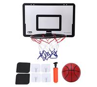 AJUNJIIL for Hanging Door Mounted Basketball Hoop, Perforation Indoor Game for Basketball Lover, Durable Construction, Adjustable Height, Easy Installation