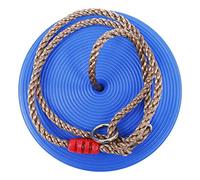 AJUNJIIL for Kids Swing, for Children Round Rope Swing Disc Toy, Outdoor Play Equipment, Backyard Activity, Fun Entertainment (Blue spiral)