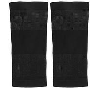 AJUNJIIL for Sport Kneecap, Protective Knee Pads, Breathable Leg Sleeve, Anti Collision Patella Guard, for Running, Basketball, Volleyball, 2 Pcs (Black Pair [XL])
