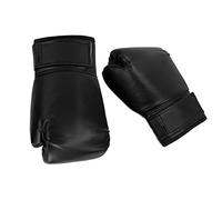 AJUNJIIL for Training, Boxing Gloves, Adult Unisex, Fight, Sanda, Muay Thai, for Competition, 10oz, Durable, Breathable, Shock Absorption, Secure Wrist Support (Black)