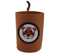 AJUNJIIL Organic Cotton, Cartoon Animal Appearance Storage Baskets - Thickened, Foldable, Portable for Baby Laundry (Pattern Tiger)