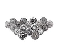 Ajuny Set of 20 Ceramic Knobs Printed Pottery Cupboard & Drawer Pulls Decorative Glossy Cabinet Knobs for Kitchen Cabinets Bathroom Cupboards Dressers & Furniture Handles