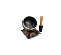 Ajuny Tibetan Singing Bowl Set Handmade Brass Sound Bowl with