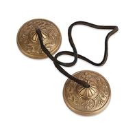 Ajuny Tibetan Tingsha Cymbals Bells Brass Buddhist Meditation Yoga Bell