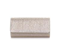 AJVANI Diamante evening glitter envelope clutch bag
