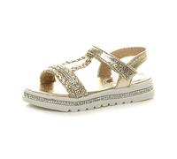 AJVANI diamante trim flatform strappy T-bar braided sandals size 10