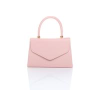 Ajvani Evening Smart Casual Top Handle Envelope Bag In Pink Pink