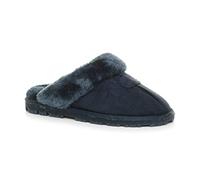 AJVANI flat low heel winter faux fur lined mules slippers size 6 39