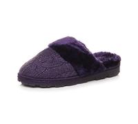 AJVANI flat low heel winter fur lined mules slippers size 6 39