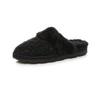 AJVANI flat low heel winter fur lined mules slippers size 7 40