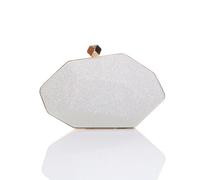 AJVANI Geometric Glitter Party Clutch Shoulder Handbag Bag