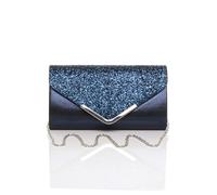 AJVANI Glitter Envelope Evening Clutch Bag