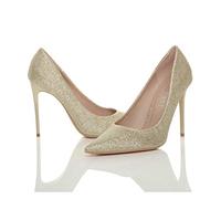 AJVANI high Heel Stiletto smart Work Evening Pointed Court Shoes Size 5 38