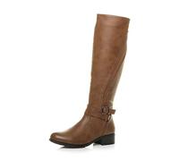 AJVANI low heel strap stretch elastic knee high riding boots size 7 40