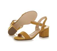 AJVANI low mid block heel ankle strap party casual strappy sandals size 6 39