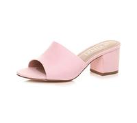 AJVANI low mid block heel casual party evening mules sandals size 4 37